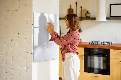 Magnettafel zum Schreiben von Off-White