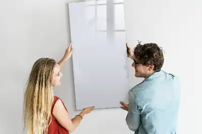 Magnettafel zum Schreiben von Off-White