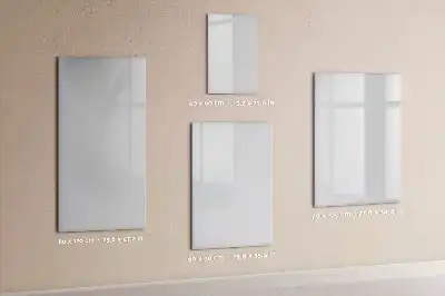 Magnettafel zum Schreiben von Off-White