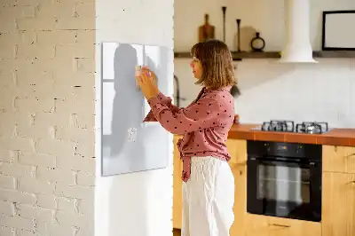 Magnettafel zum Schreiben von Off-White