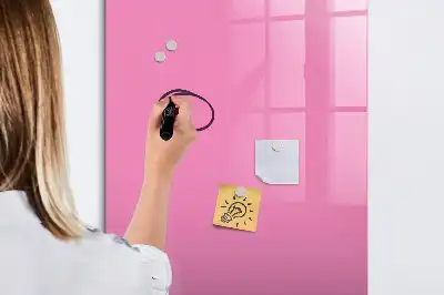 Magnettafel zum Beschreiben in Rosa