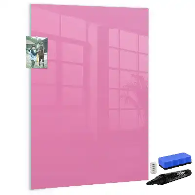 Magnettafel zum Beschreiben in Rosa