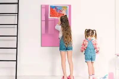 Magnettafel zum Beschreiben in Rosa