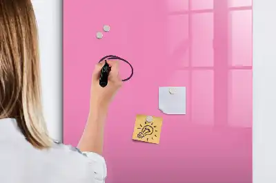 Magnettafel zum Beschreiben in Rosa