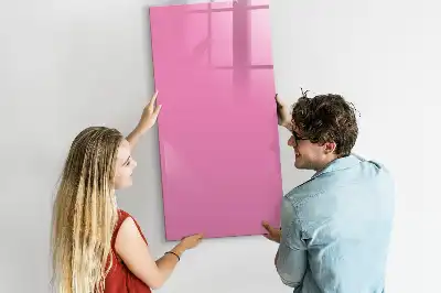 Magnettafel zum Beschreiben in Rosa
