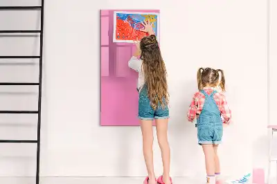 Magnettafel zum Beschreiben in Rosa