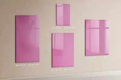 Magnettafel zum Beschreiben in Rosa