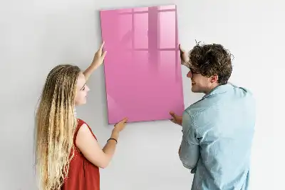 Magnettafel zum Beschreiben in Rosa