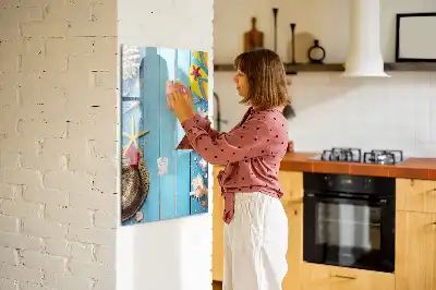 Magnettafel beschreibbar Strandset