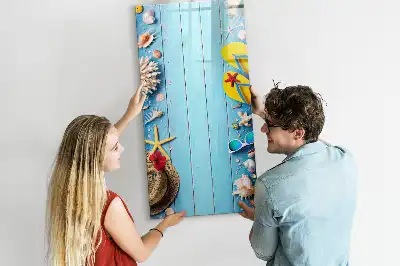 Magnettafel beschreibbar Strandset