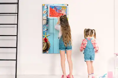 Magnettafel beschreibbar Strandset