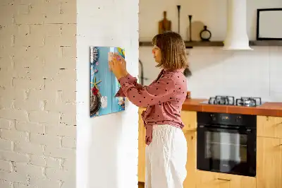 Magnettafel beschreibbar Strandset