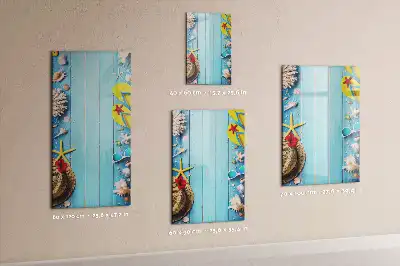Magnettafel beschreibbar Strandset