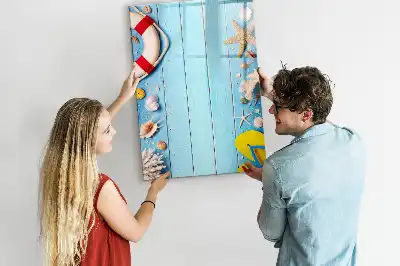 Magnettafel zum Beschreiben Set für Strandliebhaber