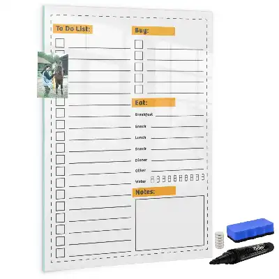 To-Do-Liste beschreibbare Magnettafel