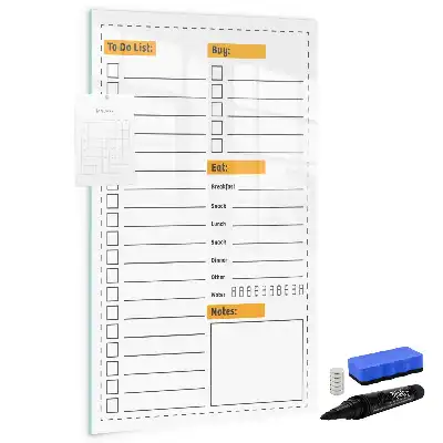 To-Do-Liste beschreibbare Magnettafel