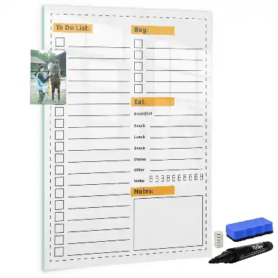 To-Do-Liste beschreibbare Magnettafel