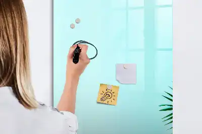Magnettafel beschreibbar mit Motiv exotische Blätter