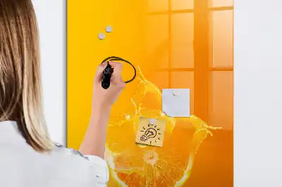 Magnettafel beschreibbare Ausführung