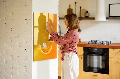 Magnettafel beschreibbare Ausführung