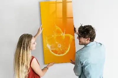 Magnettafel beschreibbare Ausführung