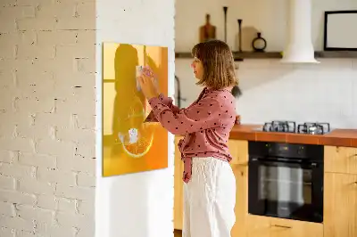 Magnettafel beschreibbare Ausführung