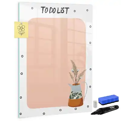 Magnetische To-Do-Liste zum Beschriften