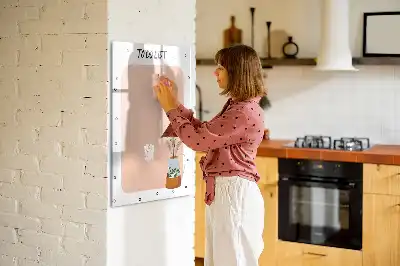 Magnetische To-Do-Liste zum Beschriften