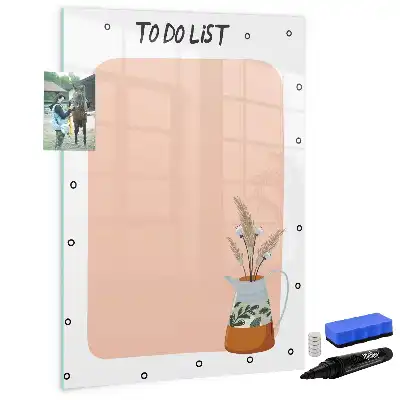 Magnetische To-Do-Liste zum Beschriften