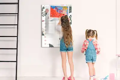 Magnetische Schreibtafel dekorative Ausführung