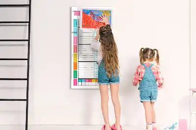 Wöchentlicher Essensplaner magnetische Schreibtafel für die Küche