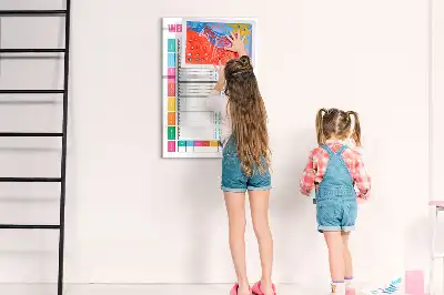 Wöchentlicher Essensplaner magnetische Schreibtafel für die Küche