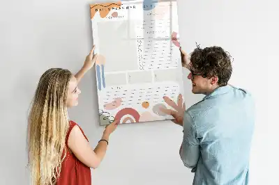 Magnetischer Tagesplaner beschreibbare Magnettafel