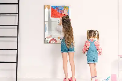 Magnetischer Tagesplaner beschreibbare Magnettafel