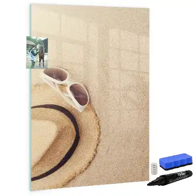 Magnettafel zum Schreiben Sandbank