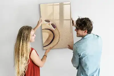 Magnettafel zum Schreiben Sandbank