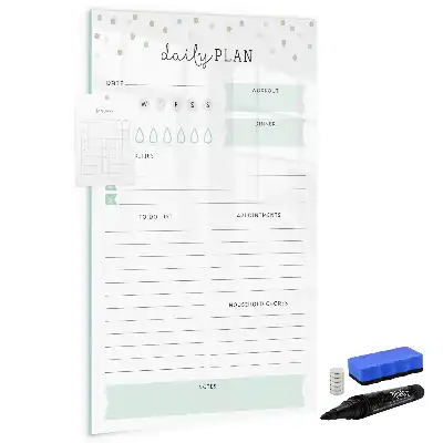 Tagesplan-Magnettafel zum Beschriften