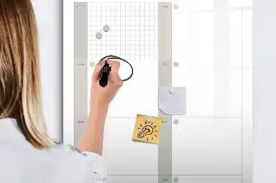 Wochenplaner magnetische Schreibtafel