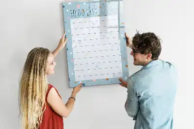 Magnetische To-Do-Liste zum Beschriften