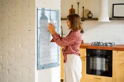 Magnetische To-Do-Liste zum Beschriften