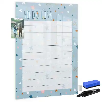 Magnetische To-Do-Liste zum Beschriften