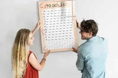 Magnetische To-Do-Liste beschreibbare Tafel