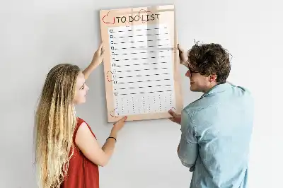 Magnetische To-Do-Liste beschreibbare Tafel