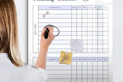 Putzplan magnetisch und beschreibbar