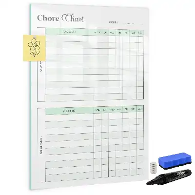 Magnettafel zum Beschreiben Aufgabentafel für eine strukturierte Organisation