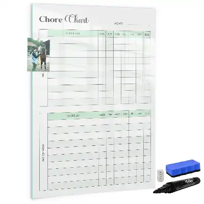 Magnettafel zum Beschreiben Aufgabentafel für eine strukturierte Organisation