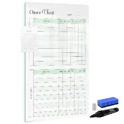 Magnettafel zum Beschreiben Aufgabentafel für eine strukturierte Organisation
