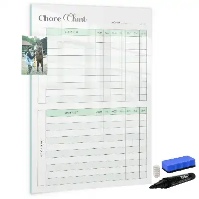 Magnettafel zum Beschreiben Aufgabentafel für eine strukturierte Organisation