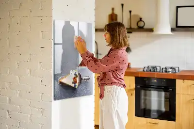 Magnettafel zum Beschreiben in Tortenstück-Form