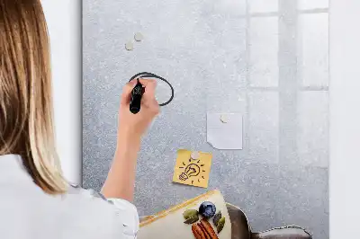 Magnettafel zum Beschreiben in Tortenstück-Form